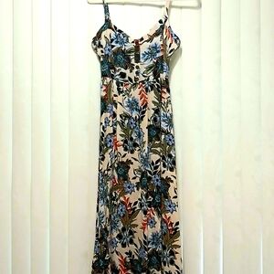 Shyanne small Women's Dress country western wear Boho Maxi floral long skirt